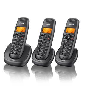 Elgin Telefone Tsf-7003 S/ Fio + 2 Ramais Expan 5 Ramais