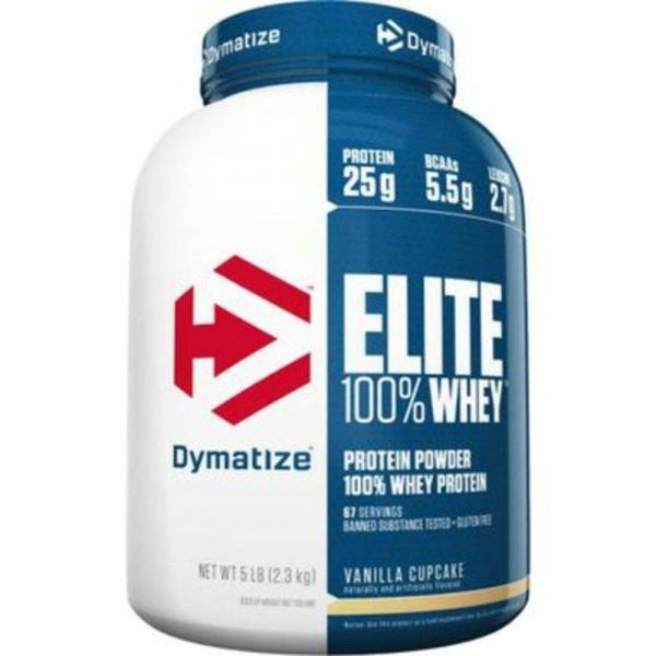 Elite 100 Whey Protein 5lb (2.3kg) -dymatize - Chocolate Pe