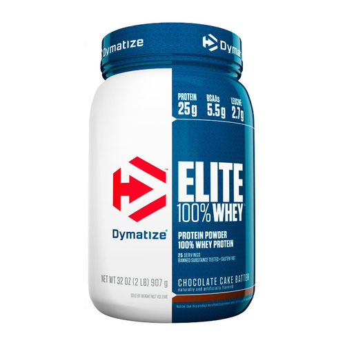 Elite 100% Whey Protein (907g) Dymatize - Chocolate
