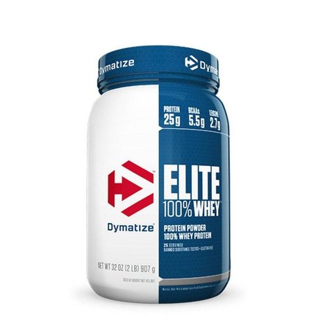 Elite 100% Whey Protein 2Lbs (907G) Dymatize - Baunilha