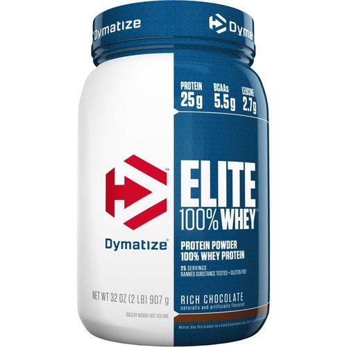 Elite 100% Whey (pt) (2lbs / 907g) - Dymatize