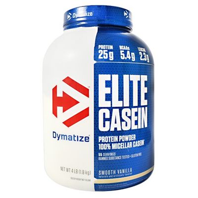 Elite Casein 1.818Kg - Dymatize Nutrition Elite Casein 1.818Kg Smooth Vanilla - Dymatize Nutrition
