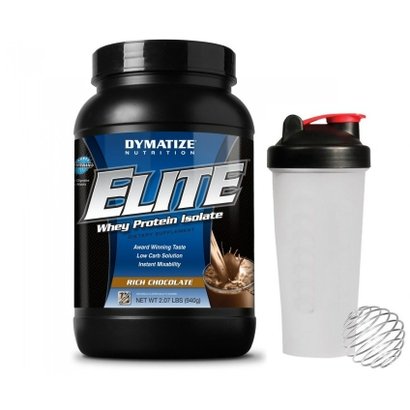 Elite Whey 2 Lbs + Coqueteleira- Dymatize Nutrition