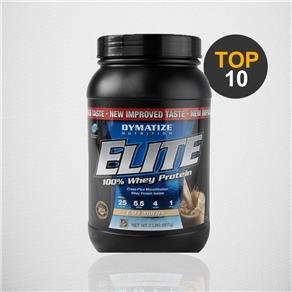 Elite Whey Protein 100% - Dymatize - Baunilha - 907 G / 2 LBS