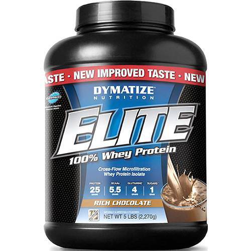 Elite Whey Protein Chocolate 2268g - Dymatize