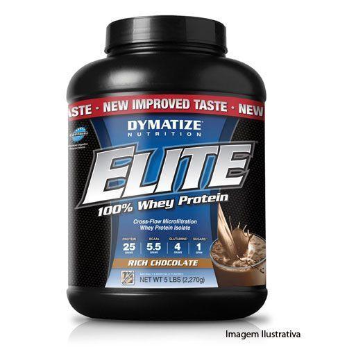 Elite Whey Protein Chocolate 2270g - Dymatize
