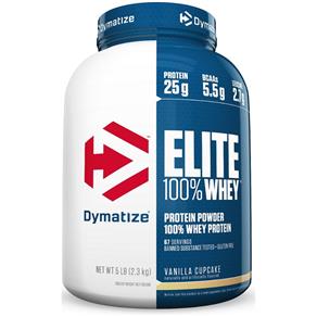 Elite Whey Protein - Dymatize - 2270g - BAUNILHA