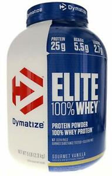 Elite Whey Protein (2,3kg) Dymatize Nutrition Sabor: Morango