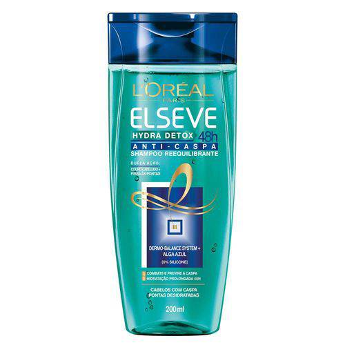 Elseve Hydra-Detox Anti-Caspa L’Oreal Paris - Shampoo Reequilibrante