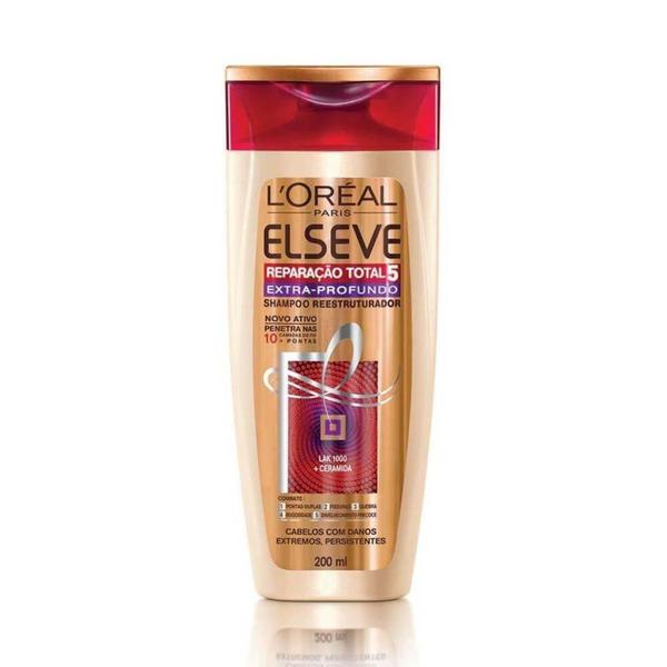 Elseve Reparação Total 5 Extra Profundo Shampoo 200ml - L'Oréal
