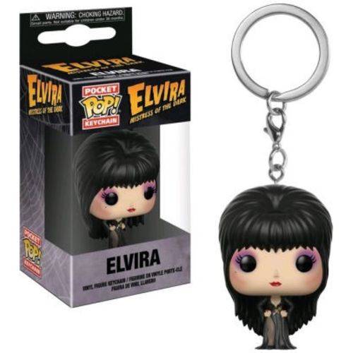 Tudo sobre 'Elvira a Rainha das Trevas Chaveiro Mini Boneco Pop Funko Elvira'
