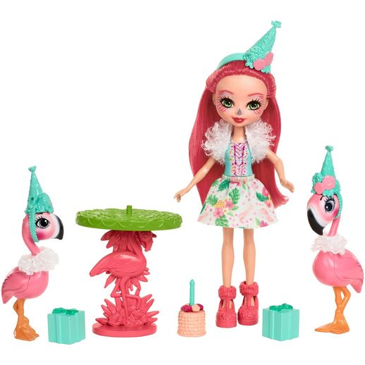 Tudo sobre 'Enchantimals Histórias Festa com Flamingo - Mattel'