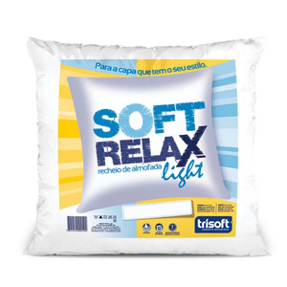 Enchimento de Almofada Soft Relax 0.60X0.60 Cm Trisoft