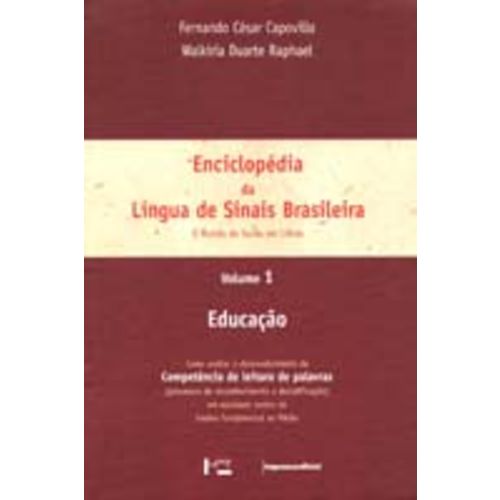 Enciclopedia Lingua Sinais Brasileira-vol.01
