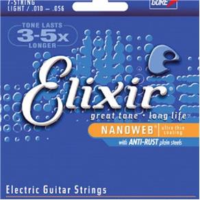 Encordoamento 010 Nw para Guitarra 7c Elixir