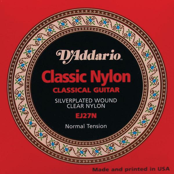 Encordoamento de Nylon para Violão Ej27n Student Classics no - D"addario