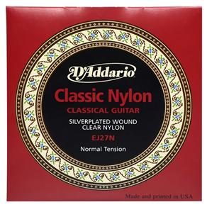 Encordoamento de Nylon para Violão Student Classics Ej27n D`addario