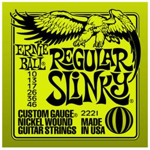 Encordoamento Ernie Ball Guitarra Regular Slinky 010