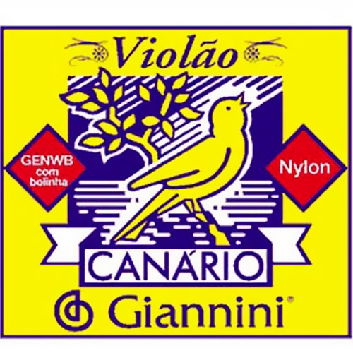 Encordoamento Giannini Canario Violao Nylon Genwb C/ Bolinha - 1073174