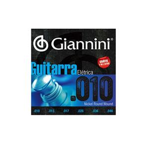 Encordoamento Giannini GEEGST10 .010 para Guitarra