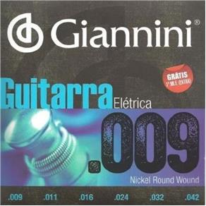 Encordoamento Giannini para Guitarra Geegst 09
