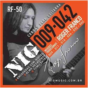Encordoamento Nig Roger Franco para Guitarra 0.09