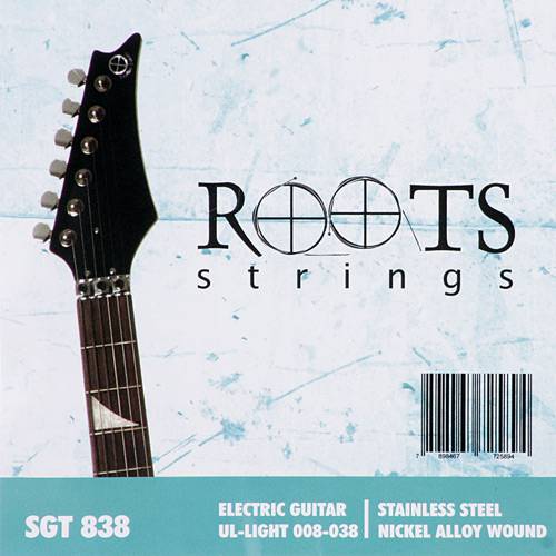 Tudo sobre 'Encordoamento para Guitarra - 6 Cordas em Aço - Roots'