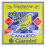 Encordoamento Para Guitarra Canario Tensao Media .009 - Gesgt9