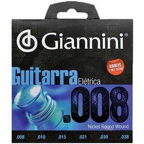Encordoamento para Guitarra Elétrica Geegst 8 Giannini