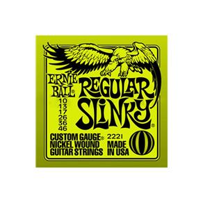 Encordoamento para Guitarra Ernie Ball 2221 Power Slinky 0.10