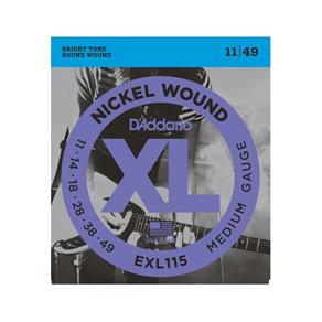 Encordoamento para Guitarra EXL115-B .011-.049 D’addario