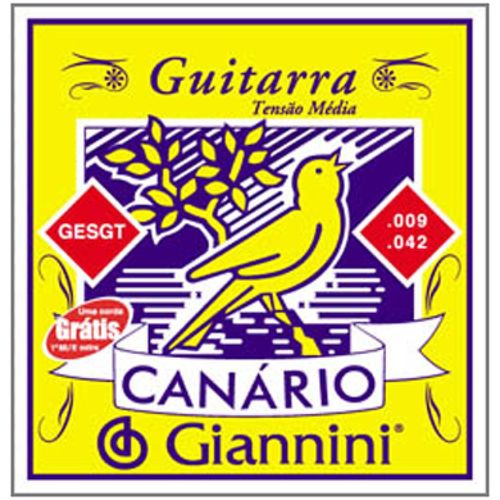 Encordoamento para Guitarra Gesgt 0.09 Giannini