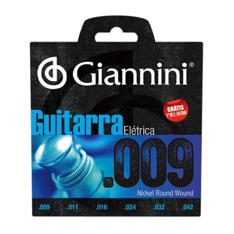 Encordoamento para Guitarra Giannini Geegst09
