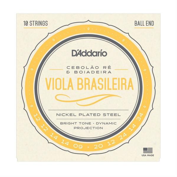 DAddario - Encordoamento para Viola Brasileira EJ82A - D Addario