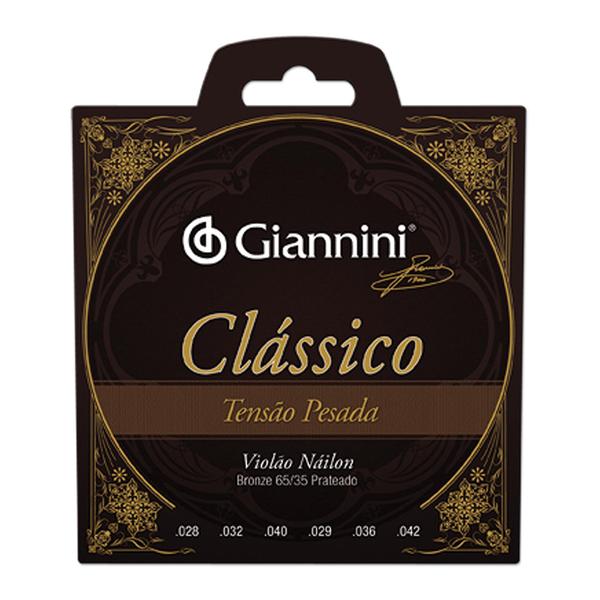 Encordoamento para Violão Clássico Nylon Pesada GENWPA - Giannini