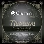 Encordoamento para Violão de Náilon (nylon), Série Titanium, Tensão Extra Pesada, Bronze 85/15 - Genwxta - Giannini