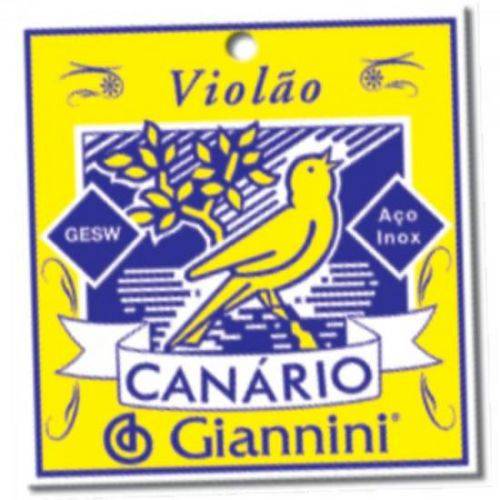 Encordoamento para Violão Geswb Série Canário Aço 0.11 Giannini