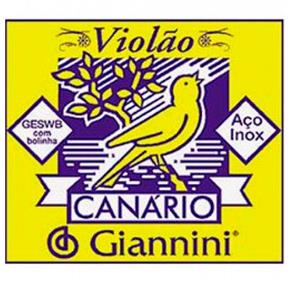 Encordoamento para Violão GESWB Série Canário Aço 0.11 - Giannini