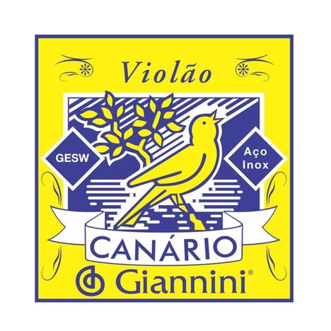 Encordoamento para Violão Giannini Gesw- Aço