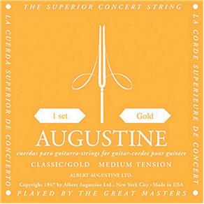 Encordoamento para Violão Nylon Augustine Classic Gold