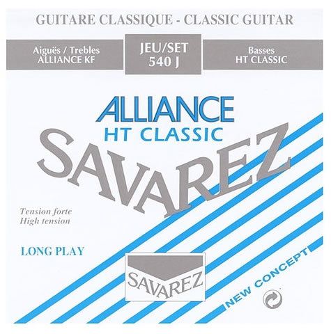 Encordoamento para Violão Nylon Savarez Alliance HT Classic 540J