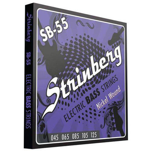 Encordoamento Strinberg Sb 55 P/ Contra Baixo 5 Cordas 045