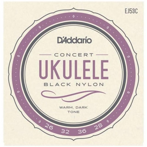 Encordoamento Ukulele Concert D'addario EJ53C