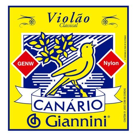 Encordoamento Violao Giannini Genw Nylon Canário