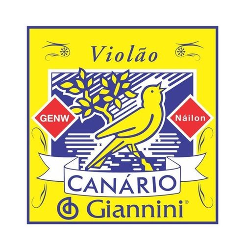 Encordoamento Violão Nylon Giannini Canário Genw