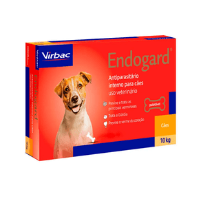 ENDOGARD - para Cães Até 10kg Cx com 2 Comprimidos