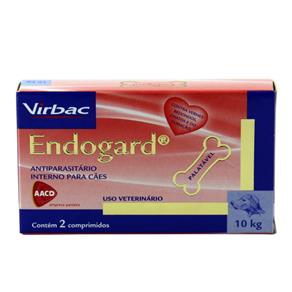 Endogard Vermífugo Cães 10kg C/ 2 Comprimidos - Virbac