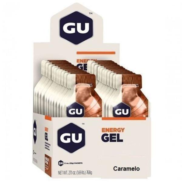 Energy Gel - 24 Sachês 32g Caramelo - GU