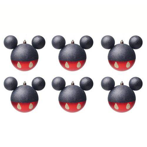Enfeite de Natal Bolas do Mickey - Disney