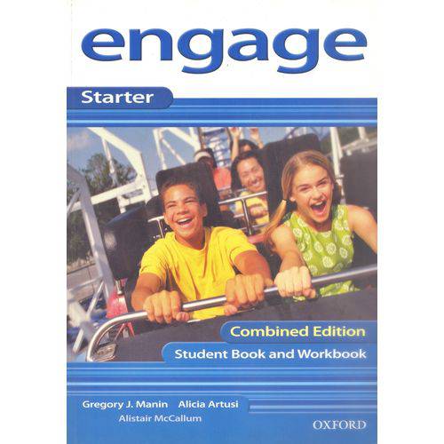 Engage Starter - Combined Edition (student's Book And Workbook With Audio Cd) - Oxford University Pr